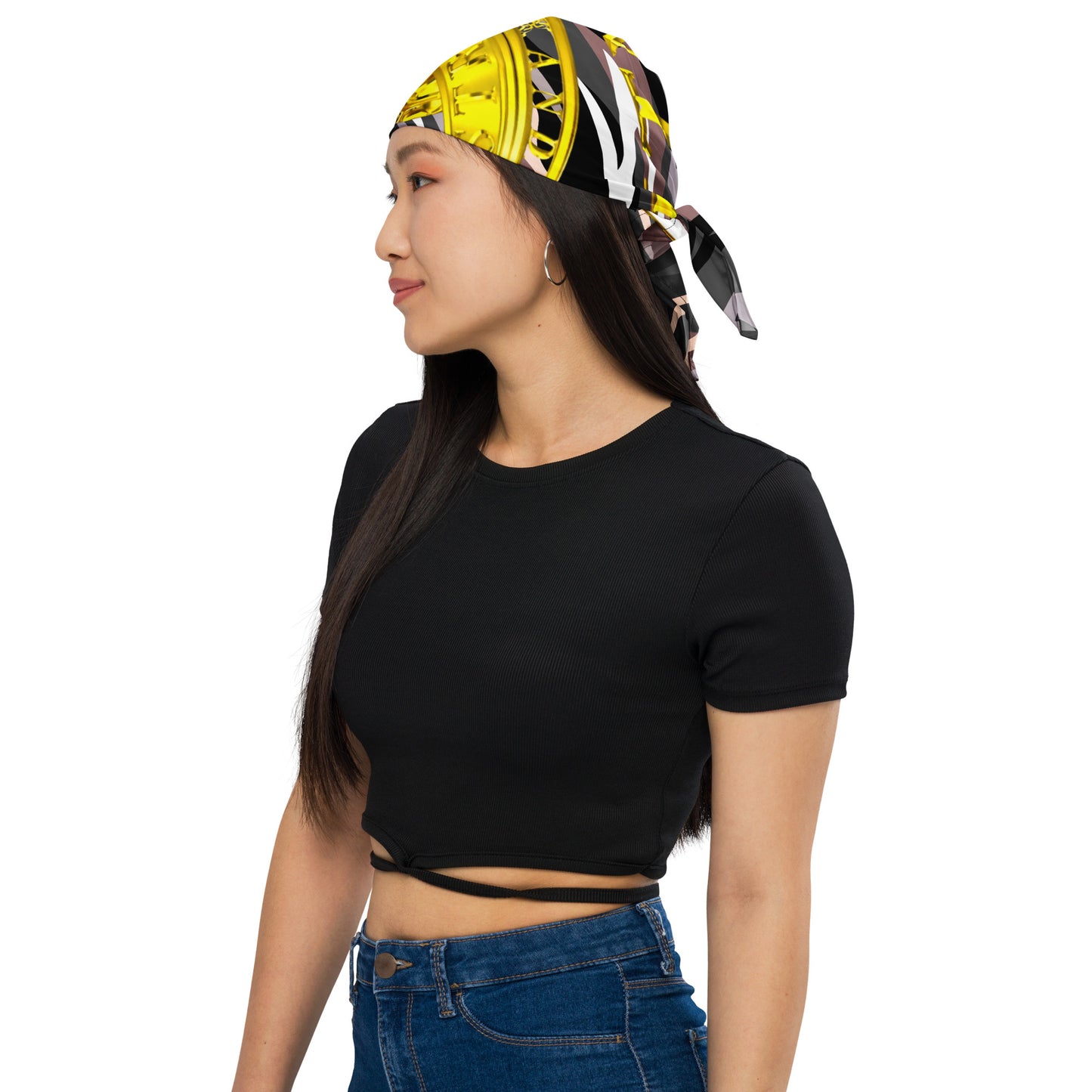 All-over print bandana,Strong Fitness