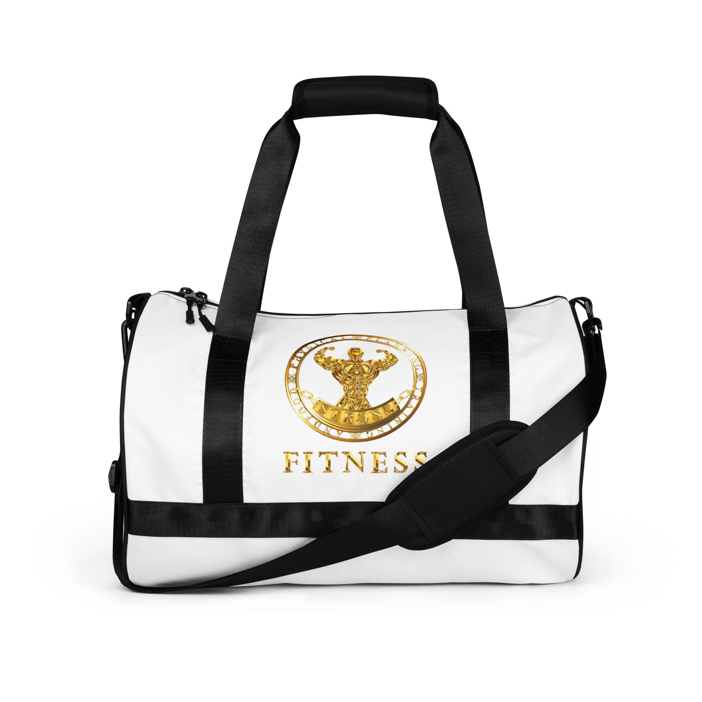 All-over print gym bag,Strong Fitness