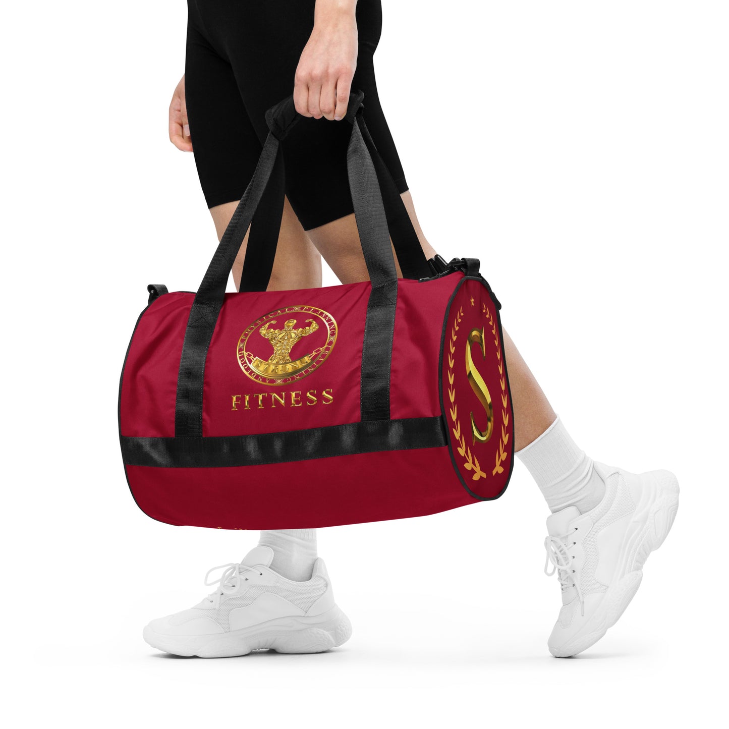 All-over print gym bag,Strong Fitness