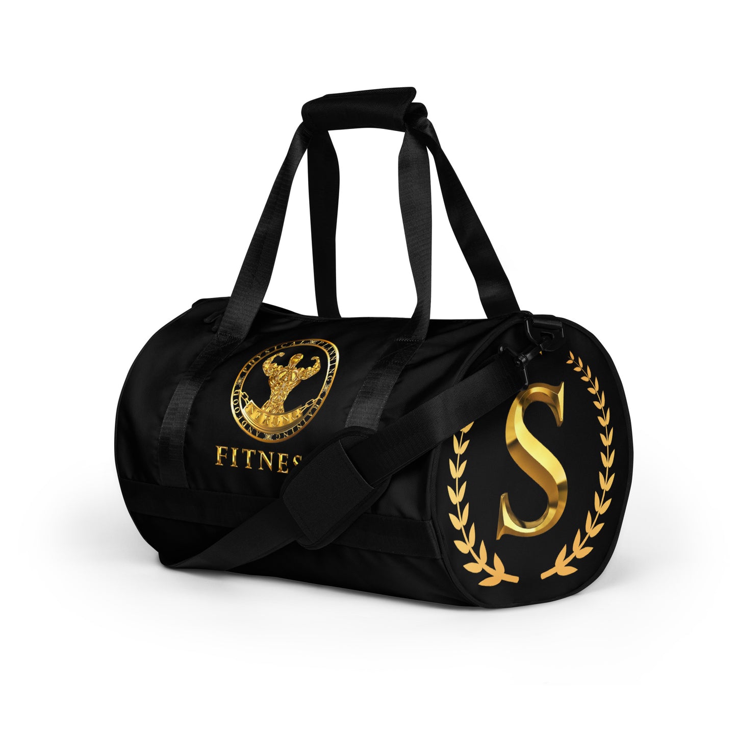 All-over print gym bag,Strong Fitness