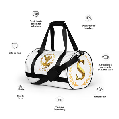 All-over print gym bag,Strong Fitness