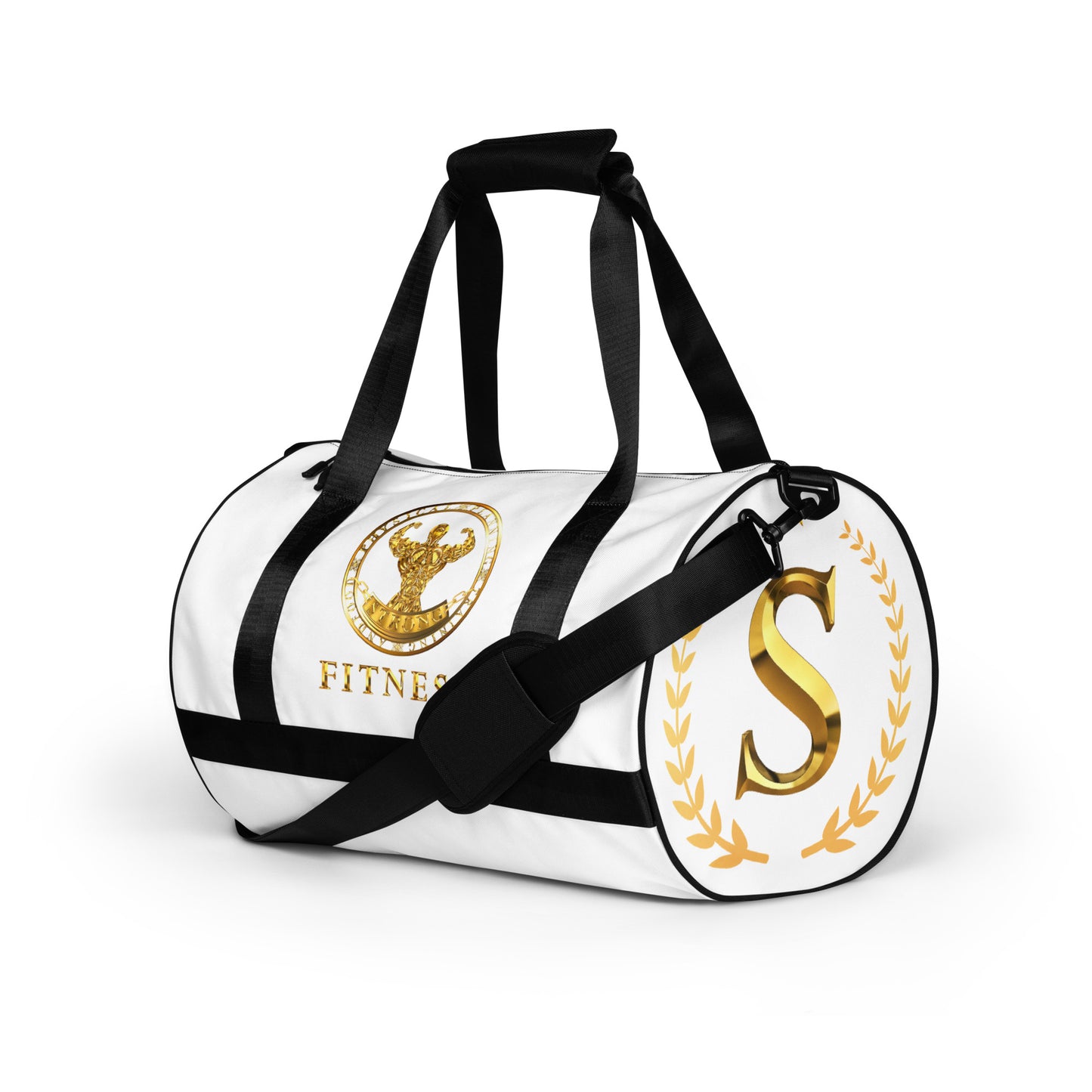 All-over print gym bag,Strong Fitness