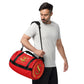 All-over print gym bag,Strong Fitness