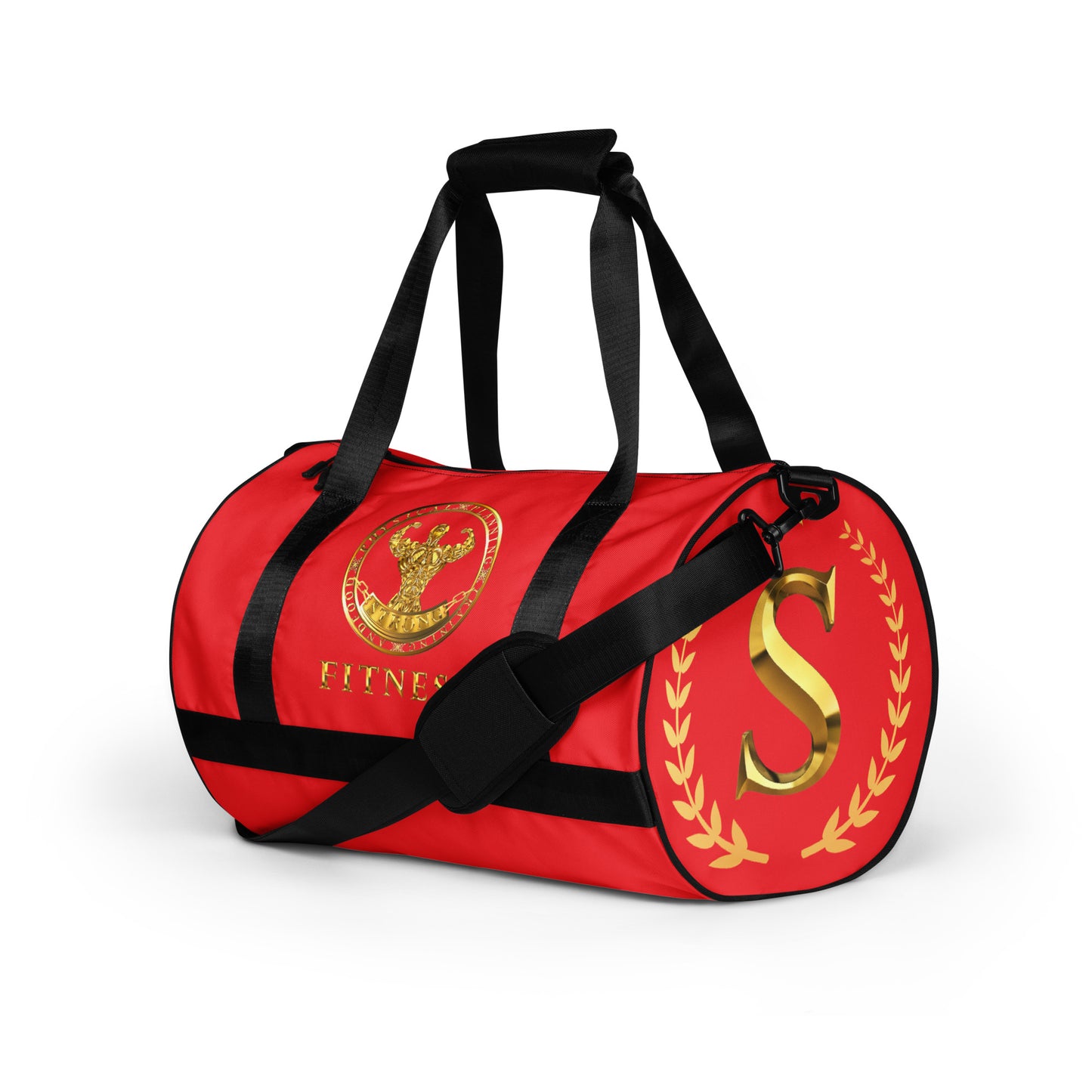 All-over print gym bag,Strong Fitness