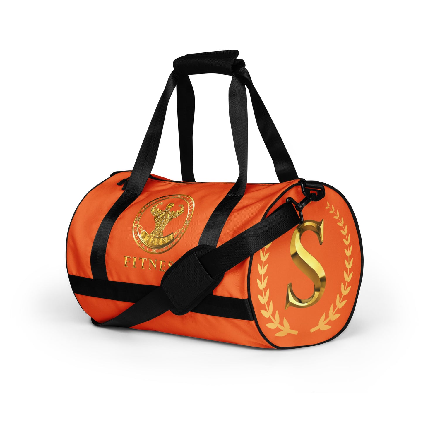 All-over print gym bag,Strong Fitness