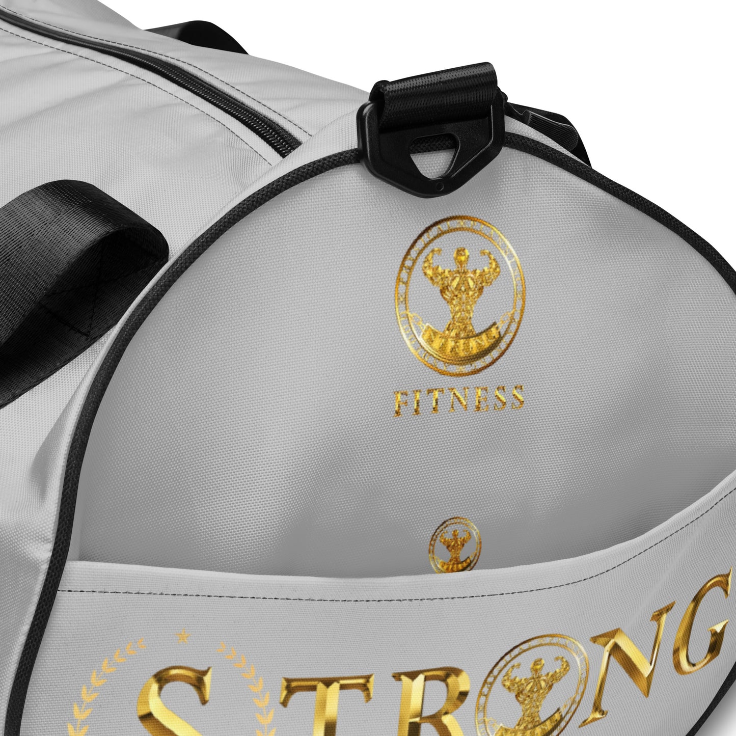 All-over print gym bag,Strong Fitness