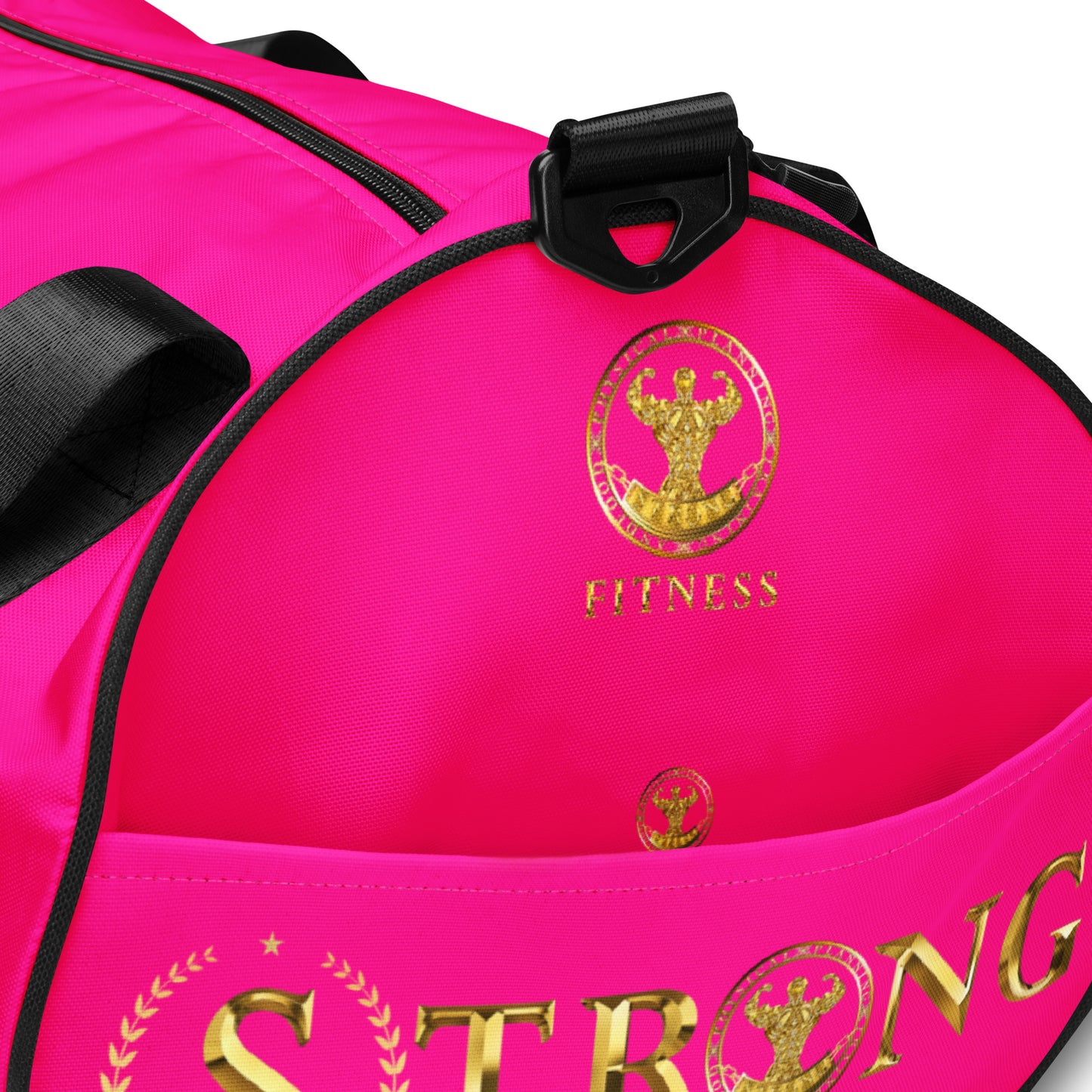 All-over print gym bag,Strong Fitness