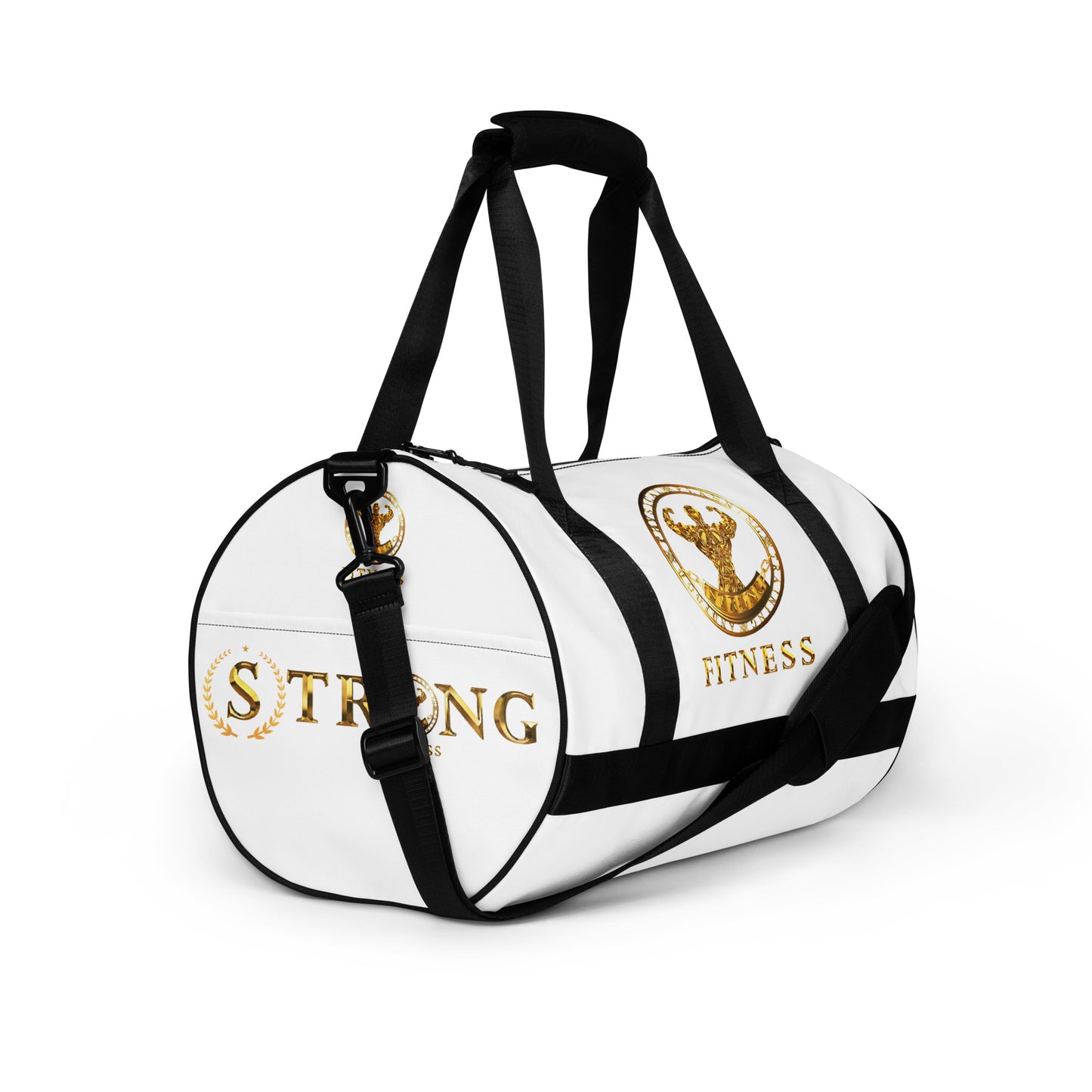 All-over print gym bag,Strong Fitness