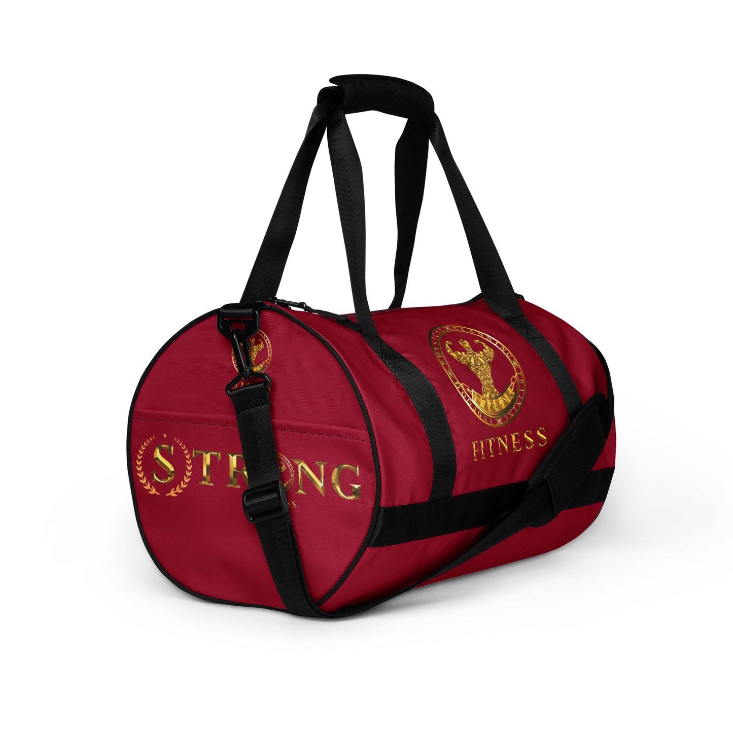 All-over print gym bag,Strong Fitness