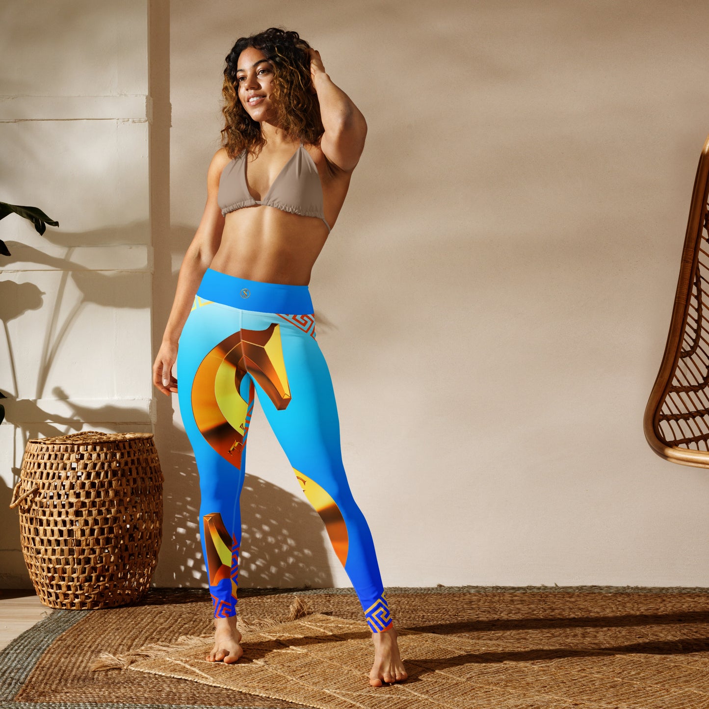 Yoga Leggings,Circle Collection