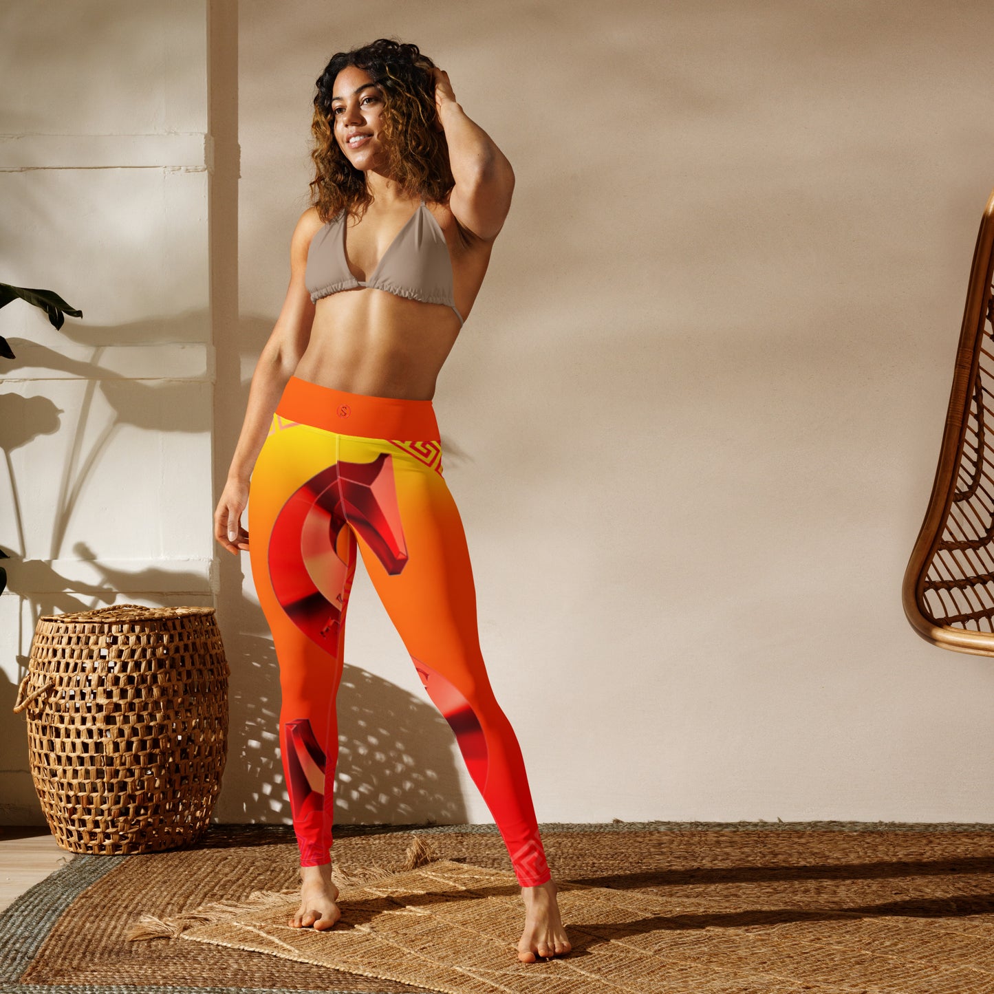 Yoga Leggings,Circle Collection