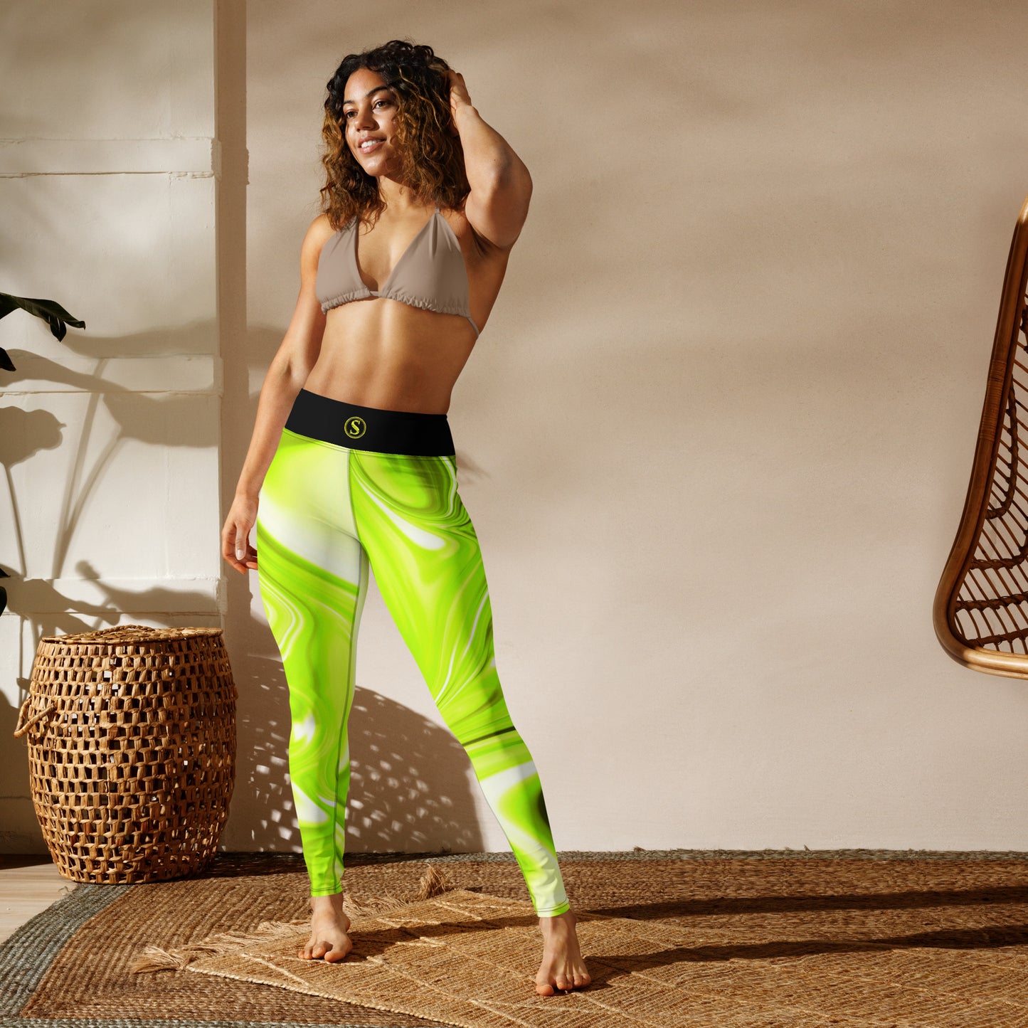 Yoga Leggings,Circle Collection