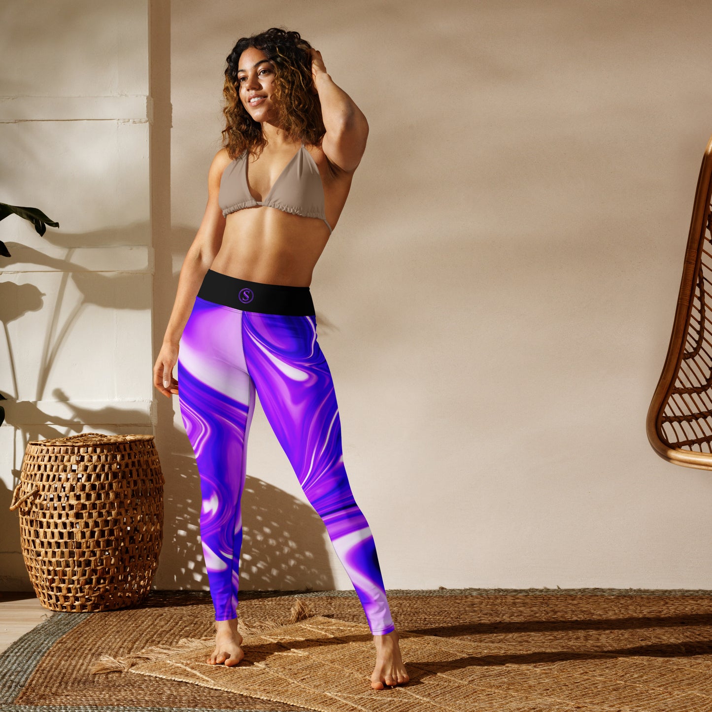 Yoga Leggings,Circle Collection