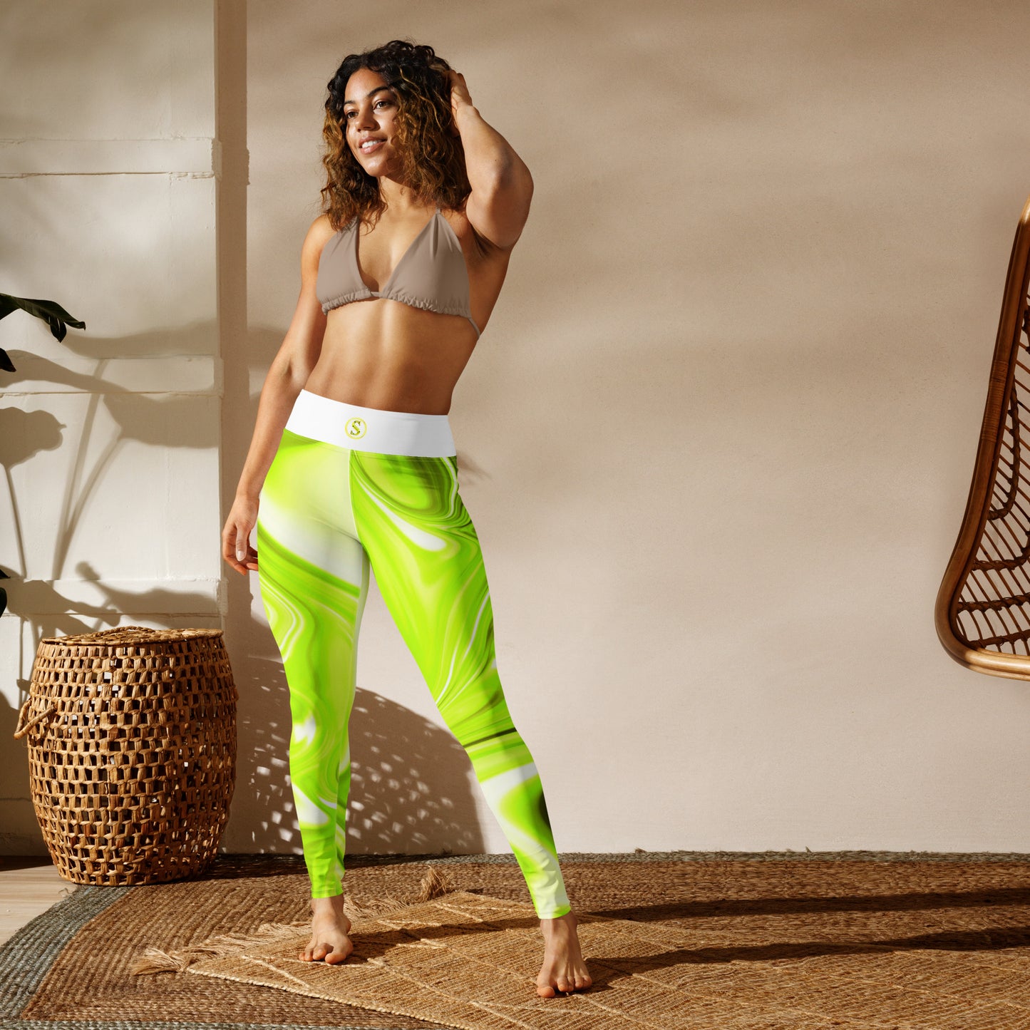 Yoga Leggings,Circle Collection