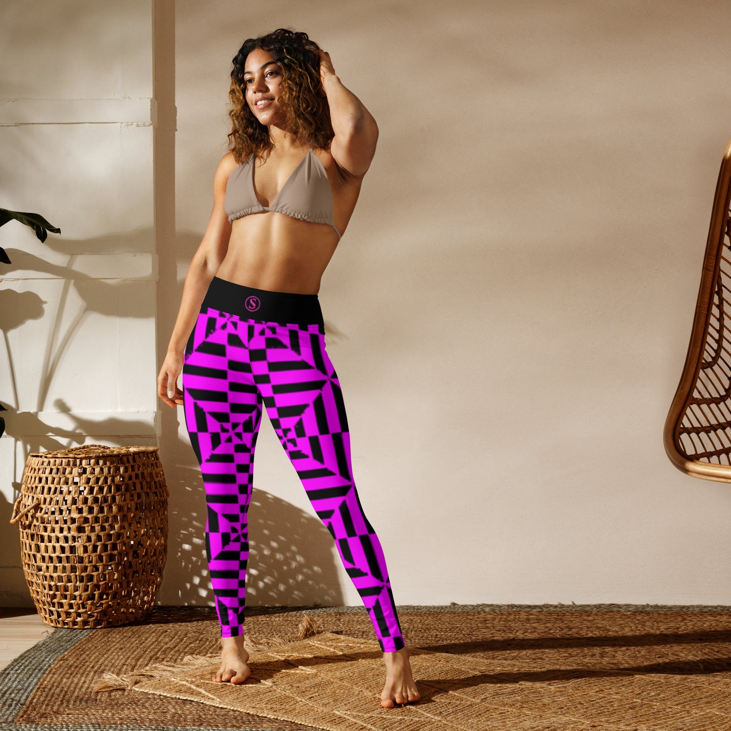 Yoga Leggings,Circle Collection