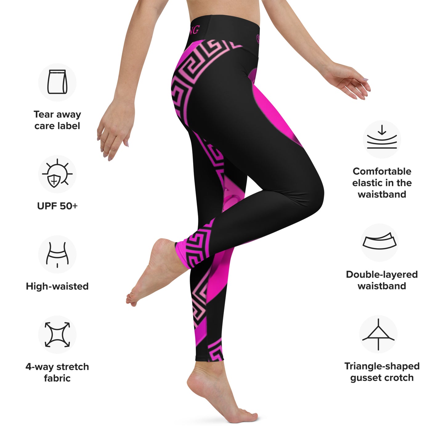 Yoga Leggings,Circle Collection