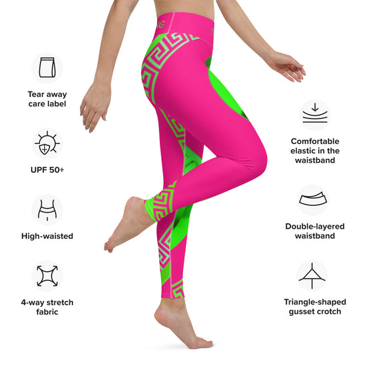 Yoga Leggings,Circle Collection