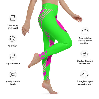 Yoga Leggings,Circle Collection