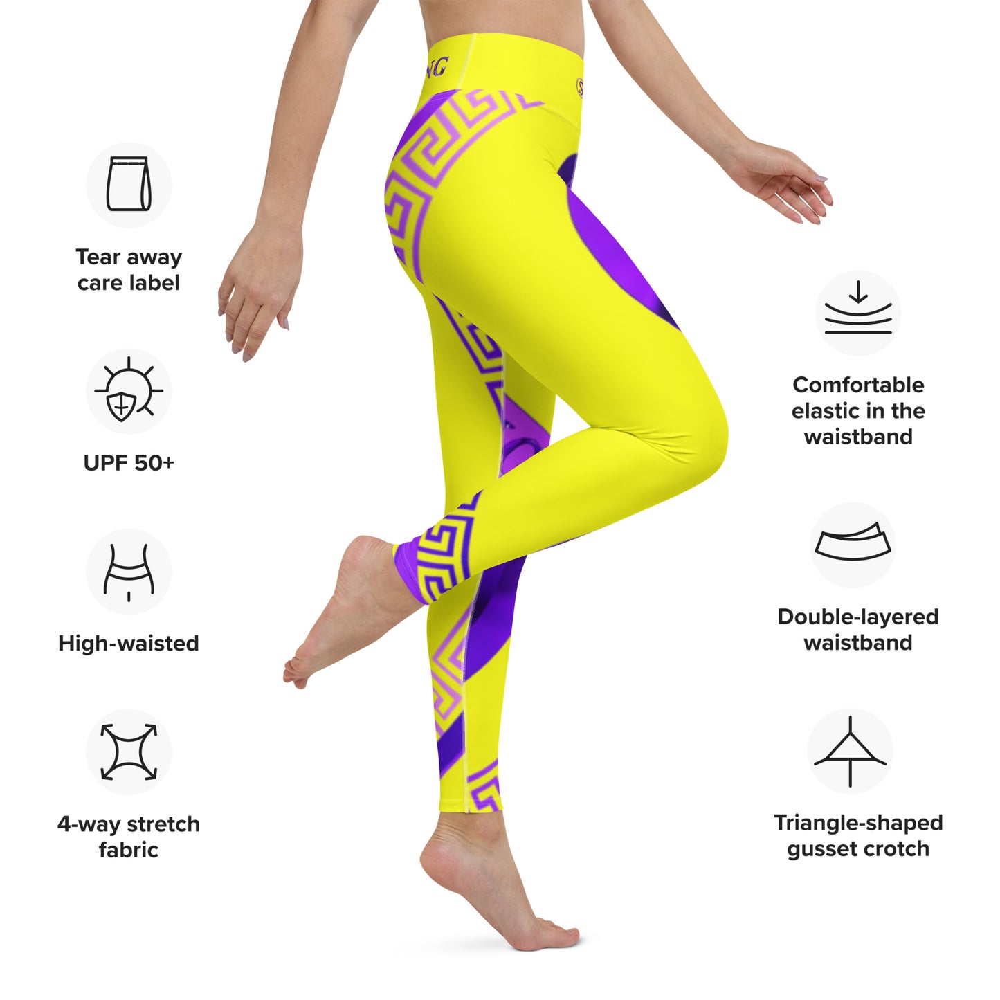 Yoga Leggings,Circle Collection