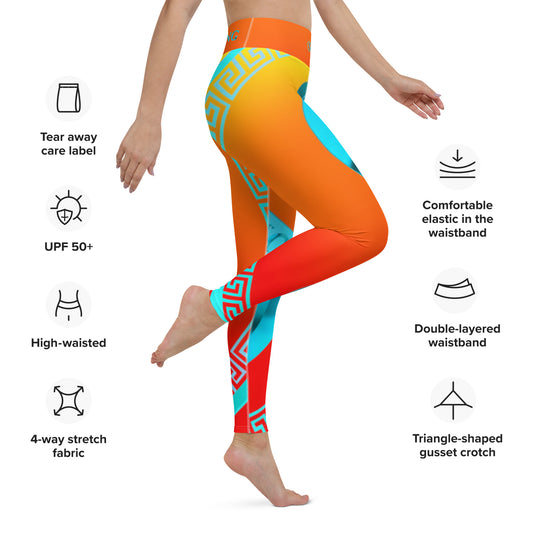 Yoga Leggings,Circle Collection