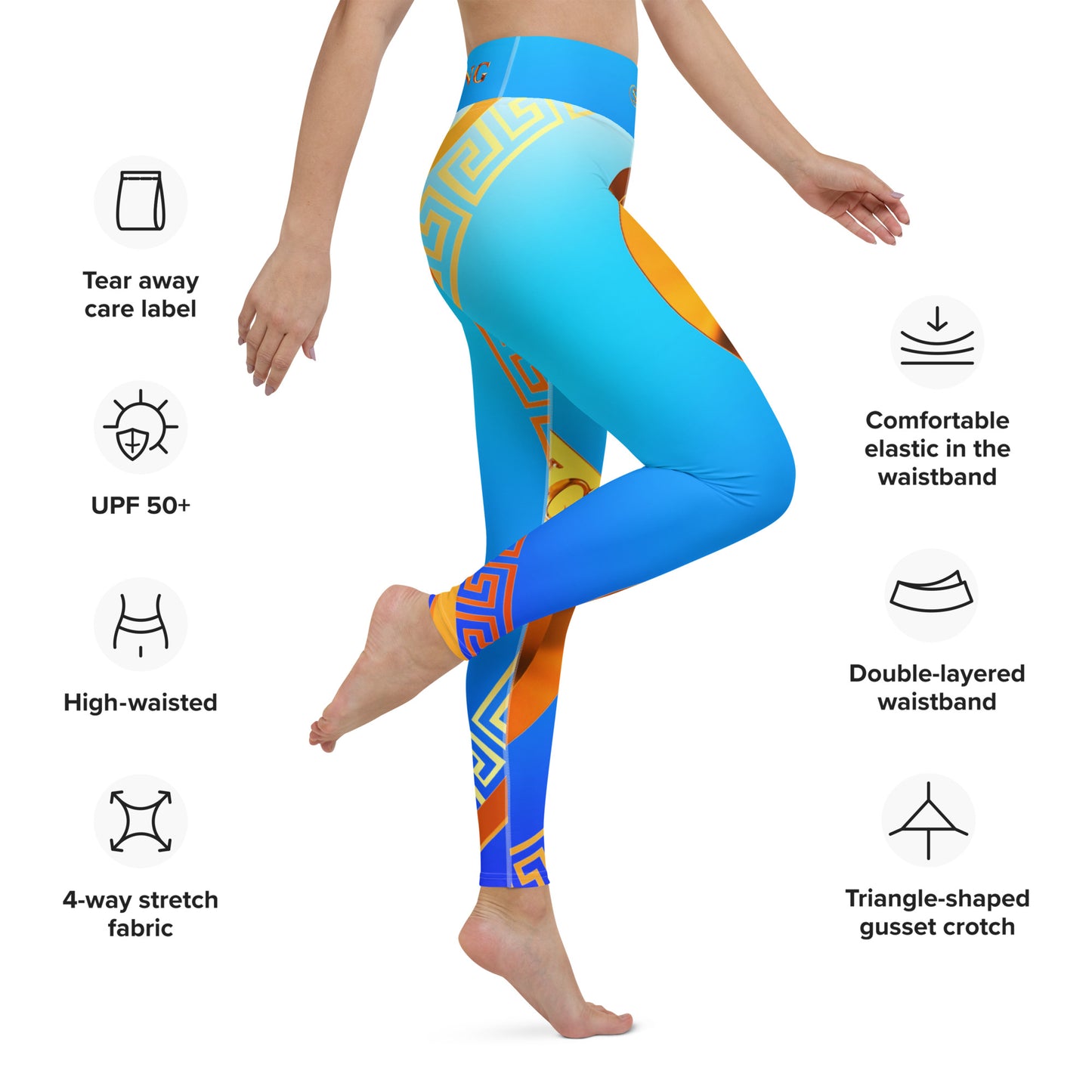 Yoga Leggings,Circle Collection