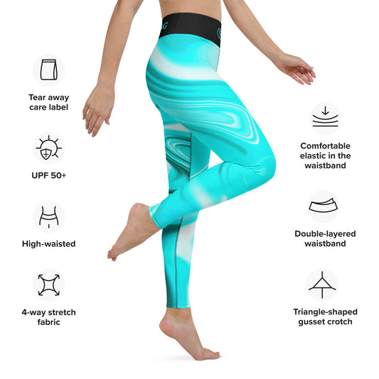 Yoga Leggings,Circle Collection