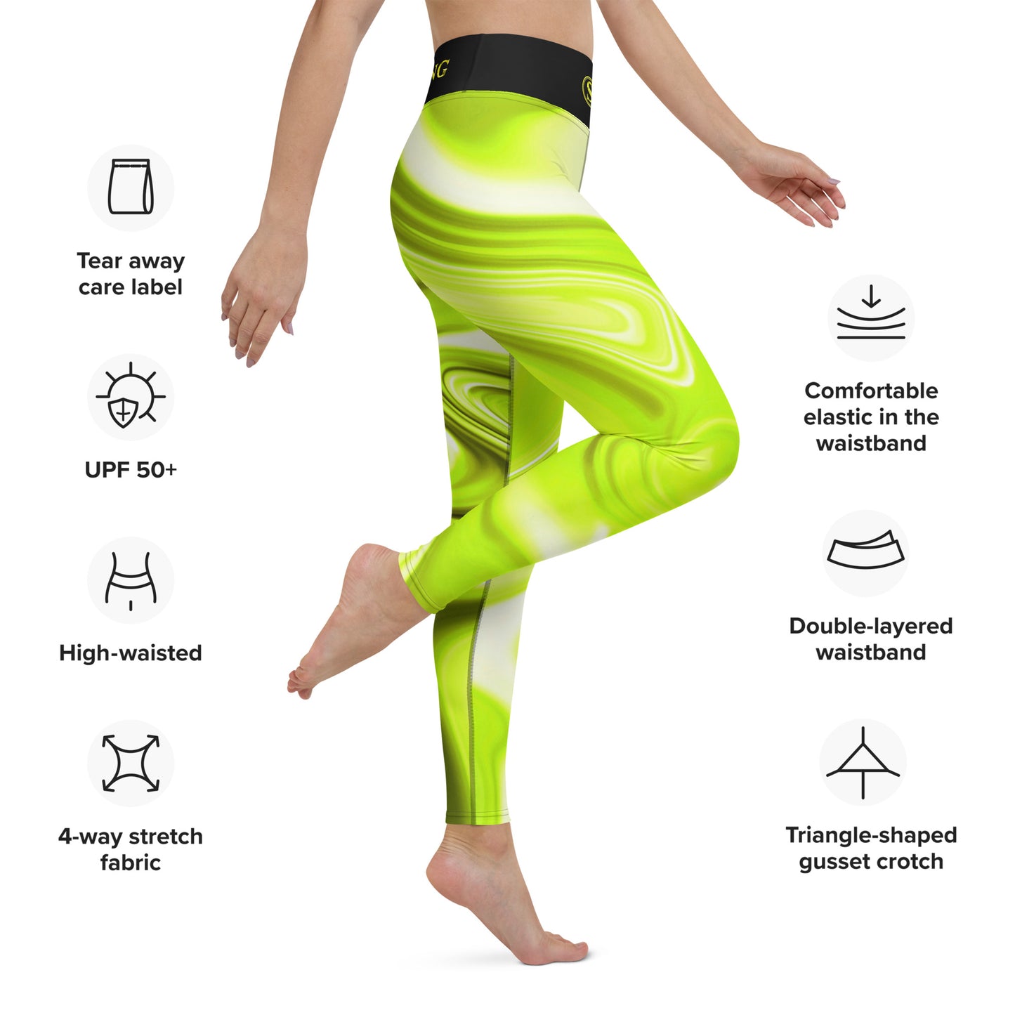 Yoga Leggings,Circle Collection