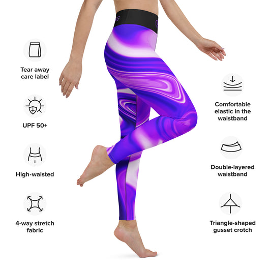 Yoga Leggings,Circle Collection