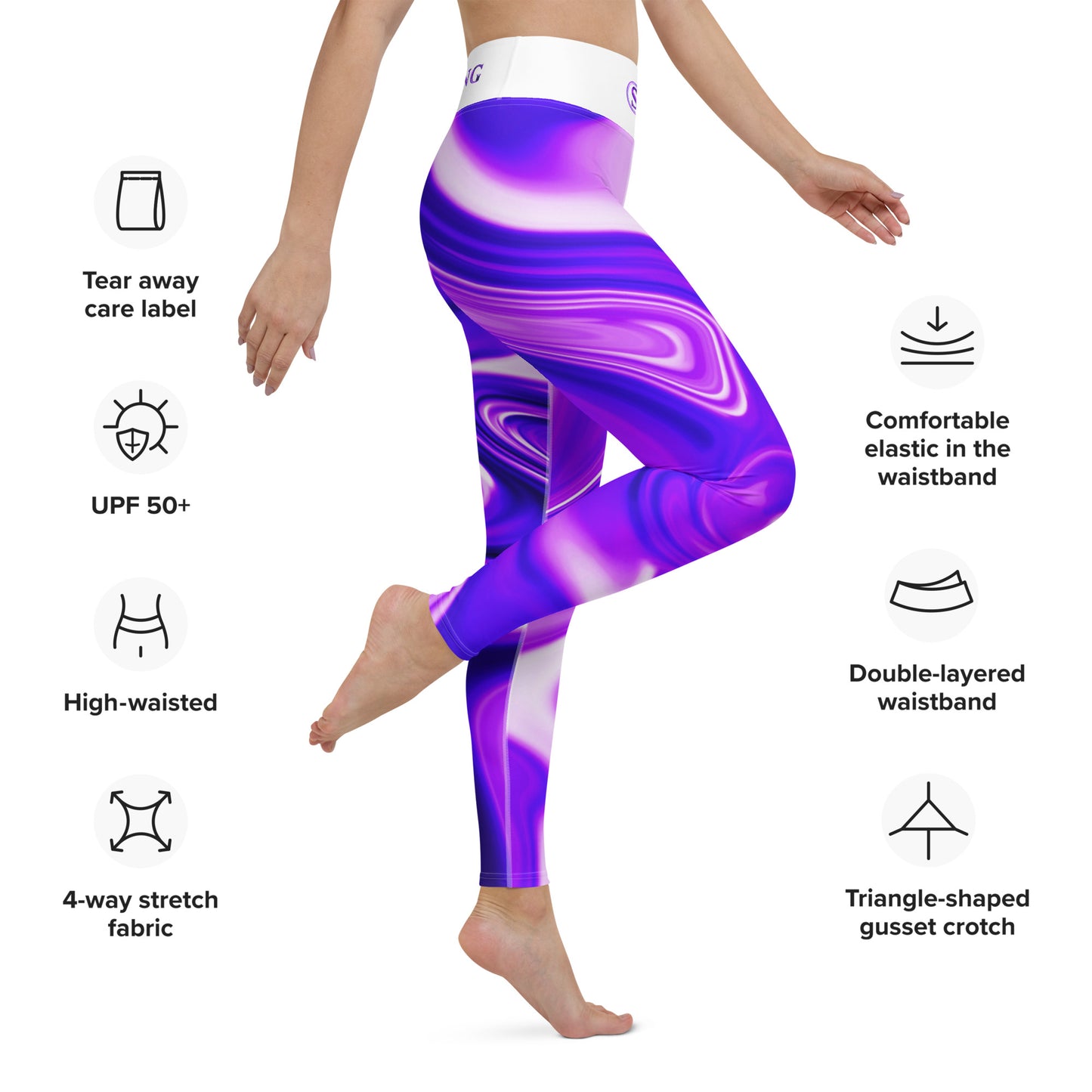 Yoga Leggings,Circle Collection