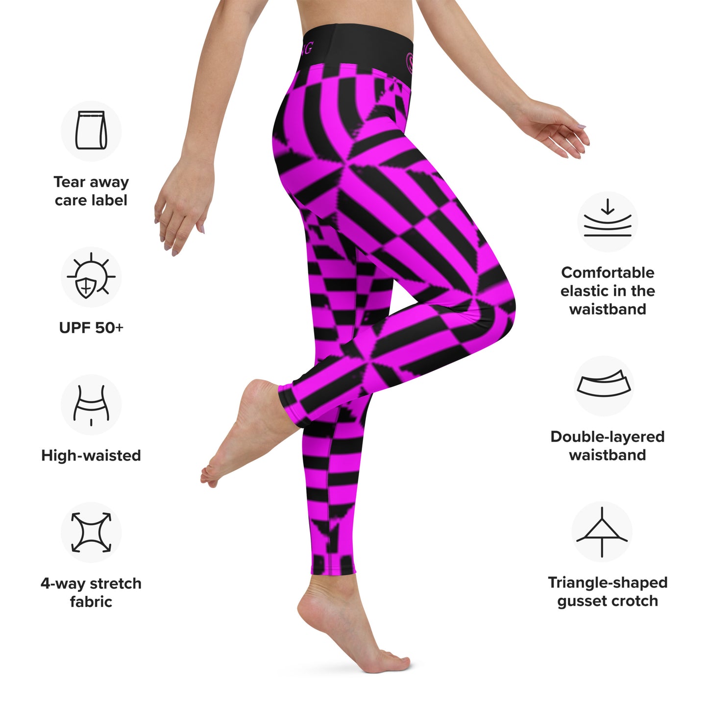 Yoga Leggings,Circle Collection