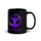 Black Glossy Mug,Strong Fitness