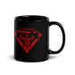 Black Glossy Mug,Strong Diamond