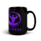 Black Glossy Mug,Strong Fitness