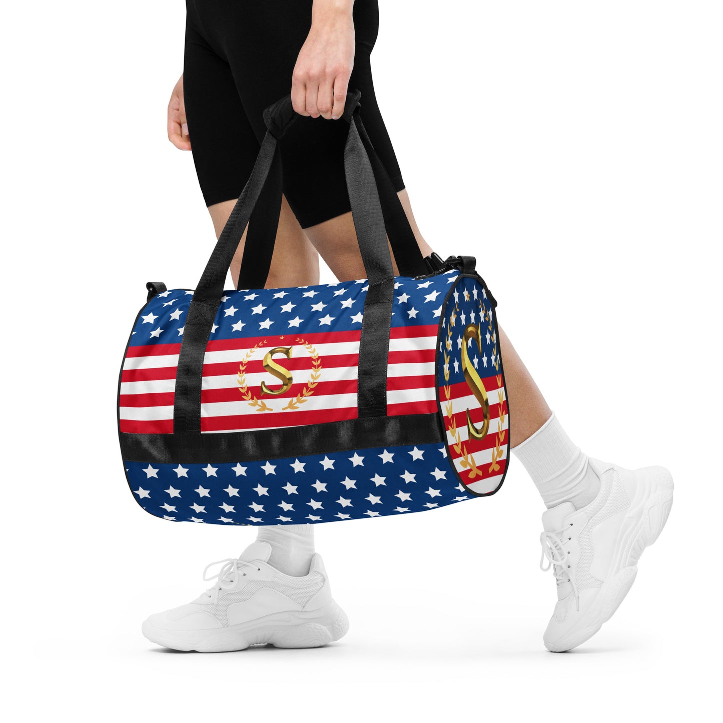 All-over print gym bag