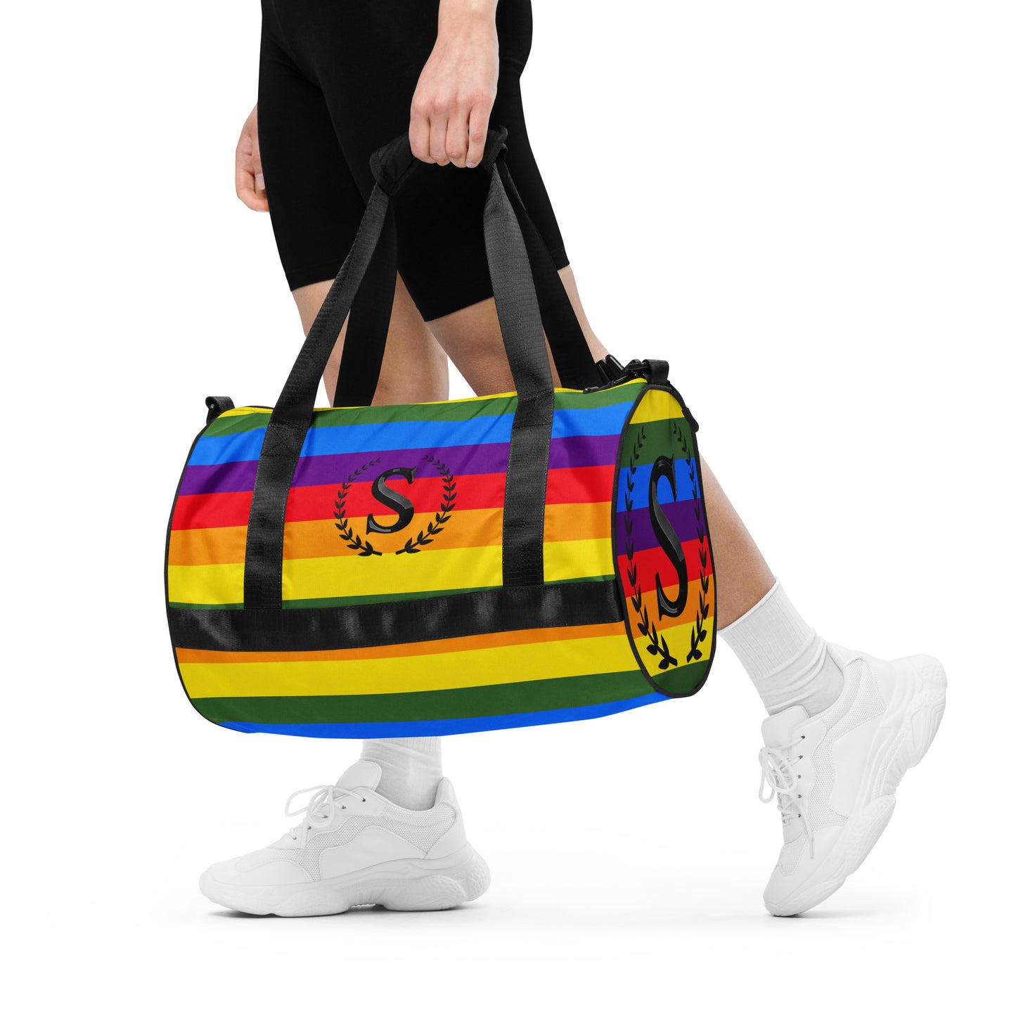 All-over print gym bag