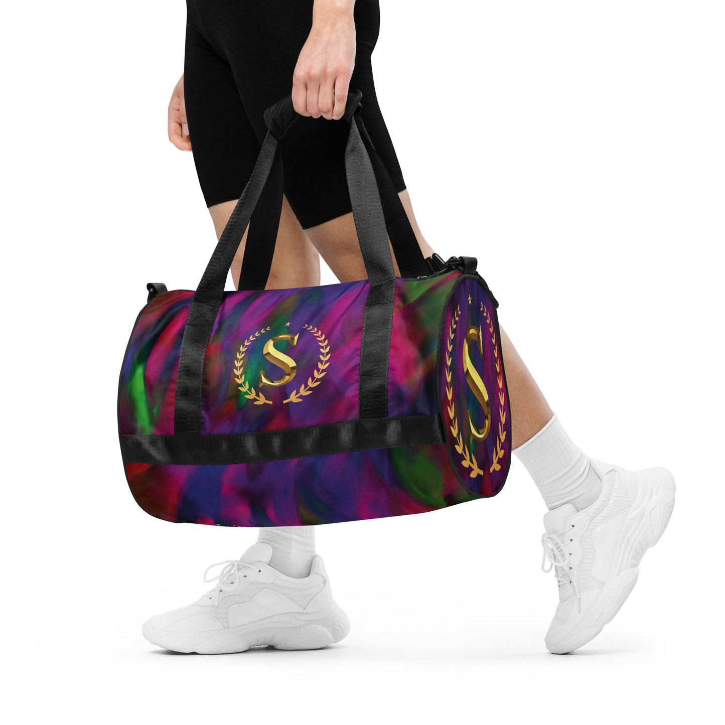 All-over print gym bag