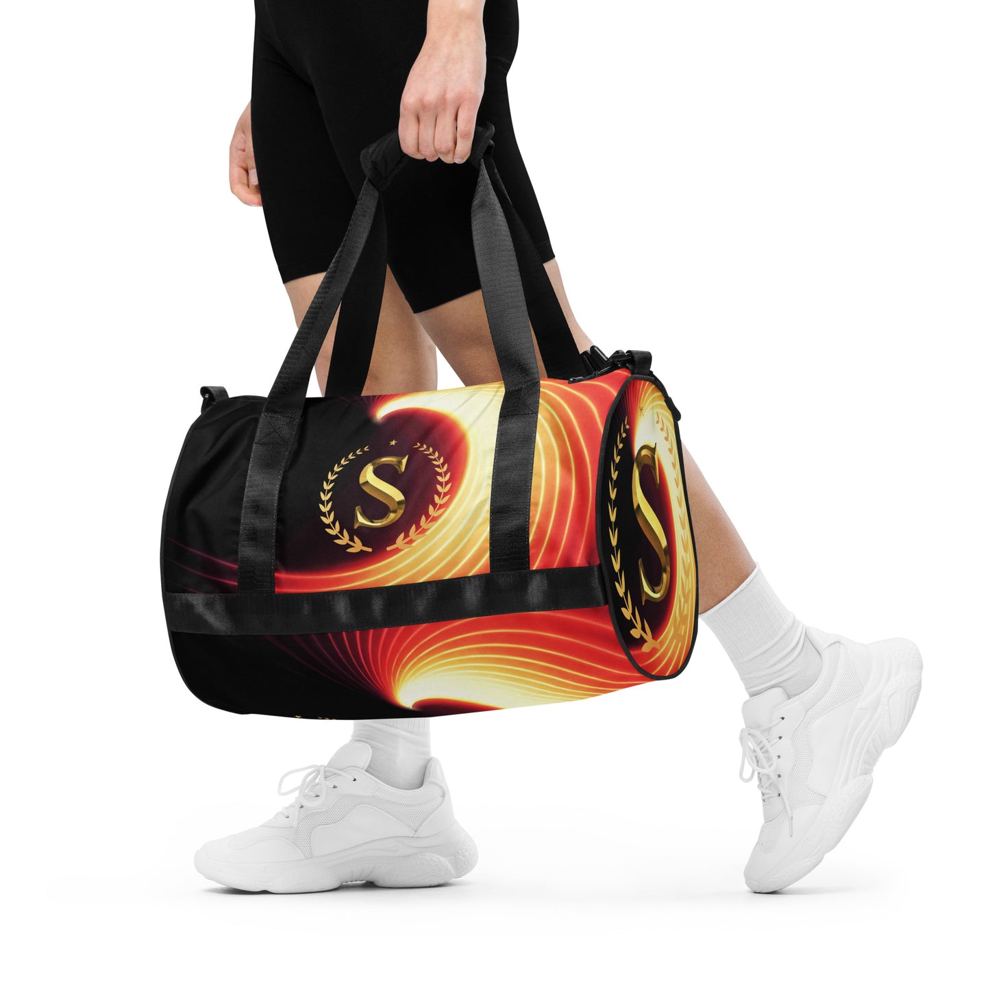 All-over print gym bag