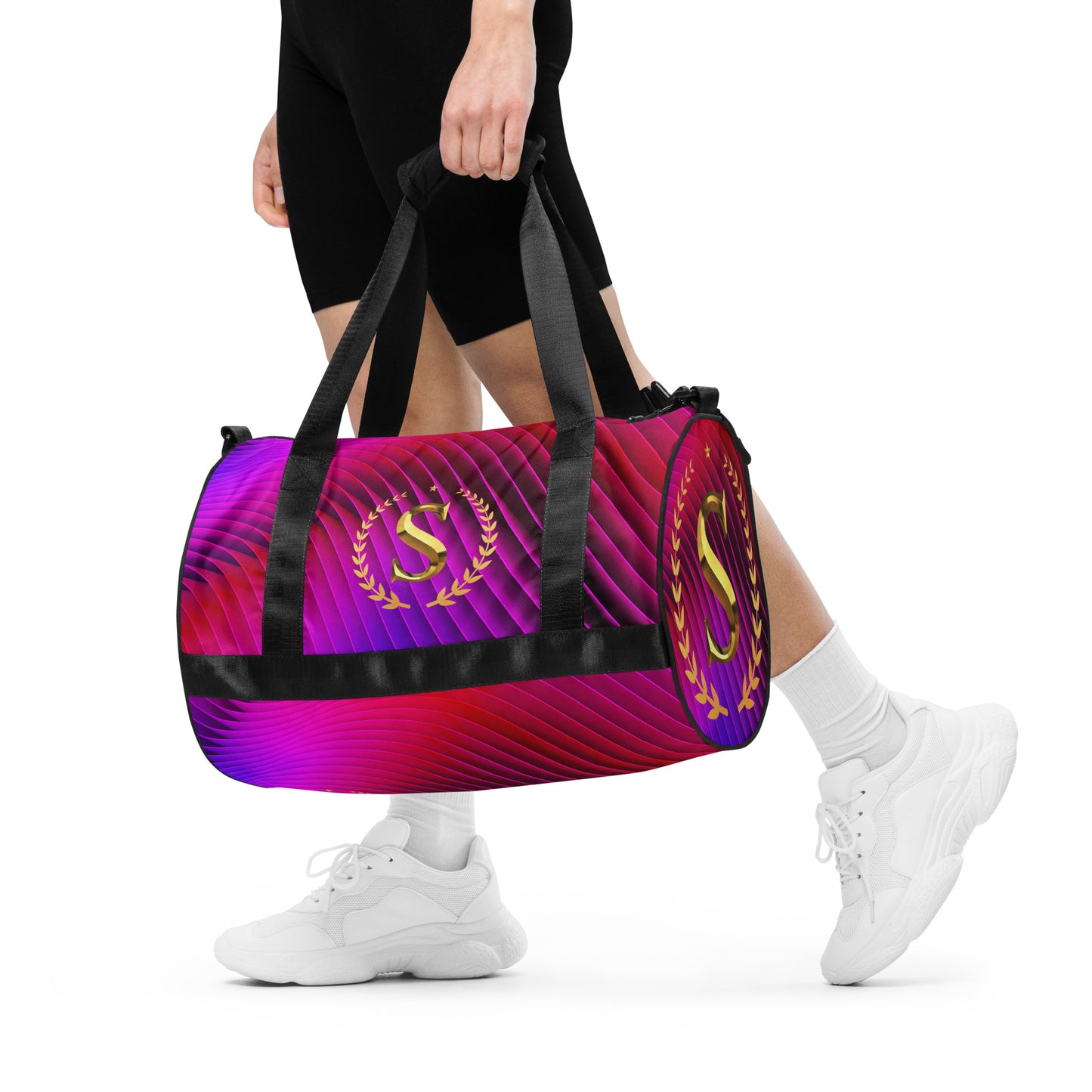 All-over print gym bag