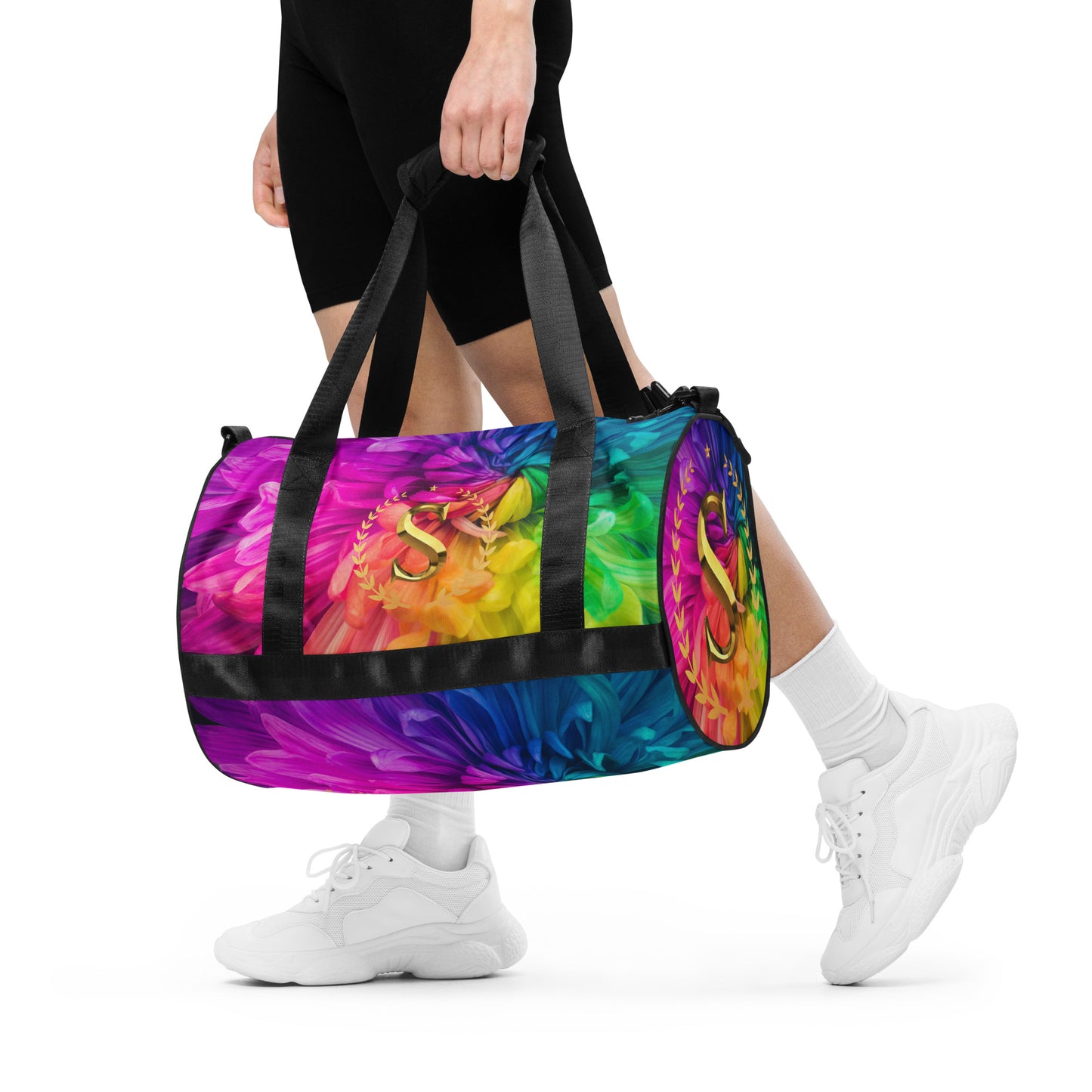 All-over print gym bag