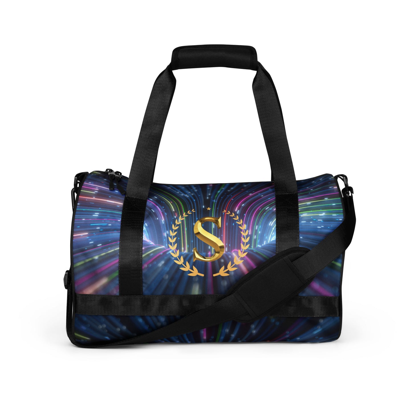 All-over print gym bag