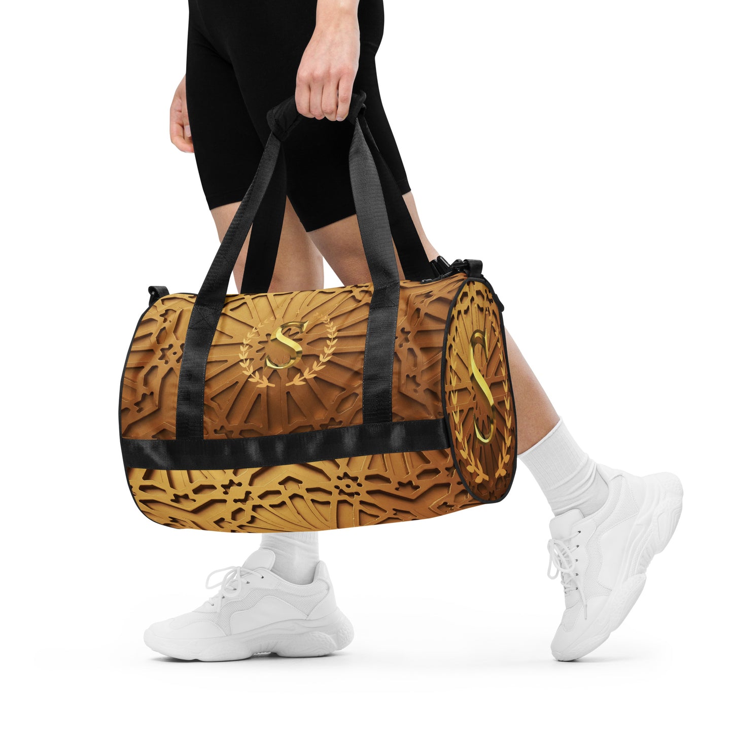 All-over print gym bag