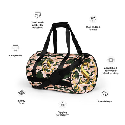 All-over print gym bag