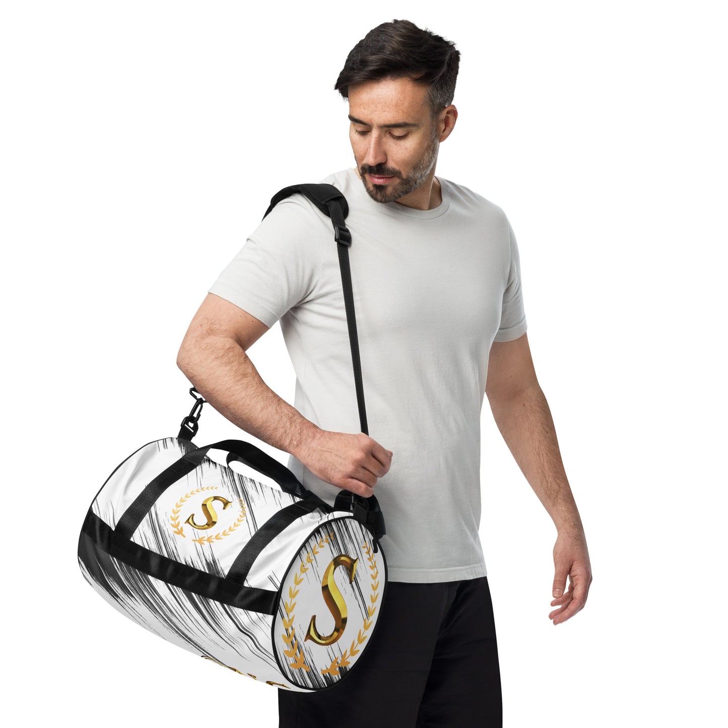 All-over print gym bag