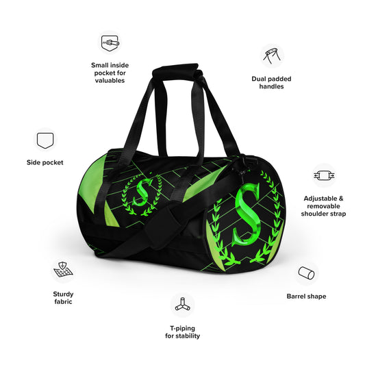 All-over print gym bag