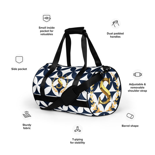 All-over print gym bag