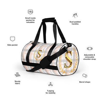 All-over print gym bag