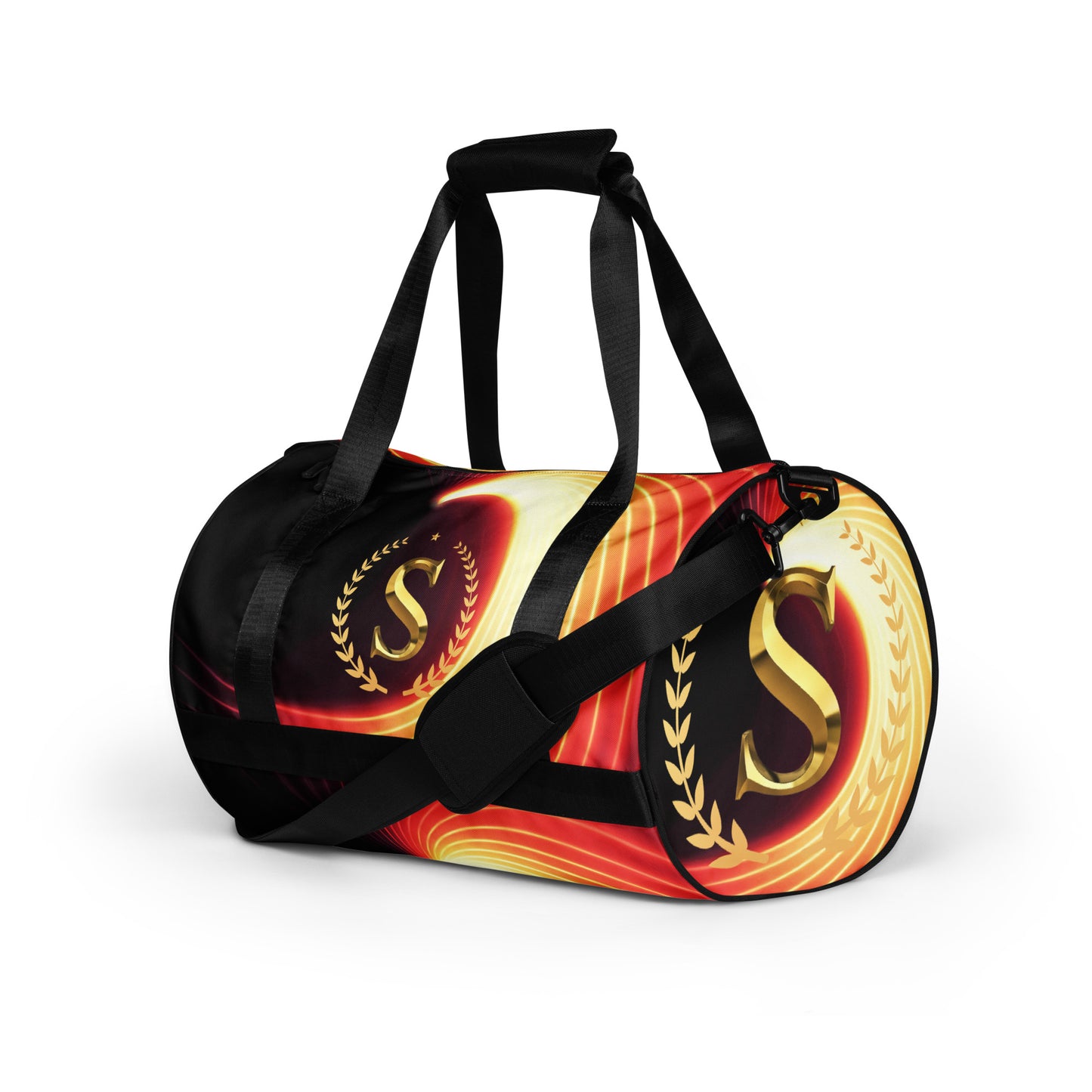 All-over print gym bag