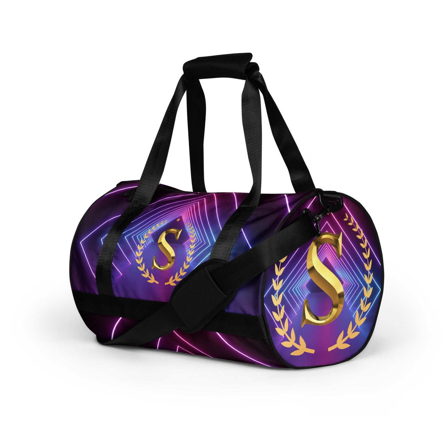 All-over print gym bag