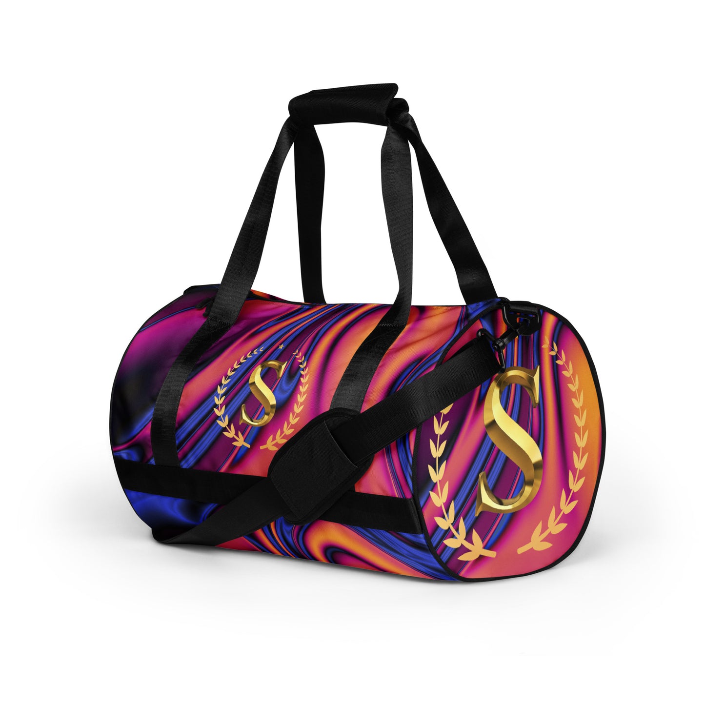 All-over print gym bag