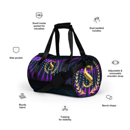 All-over print gym bag